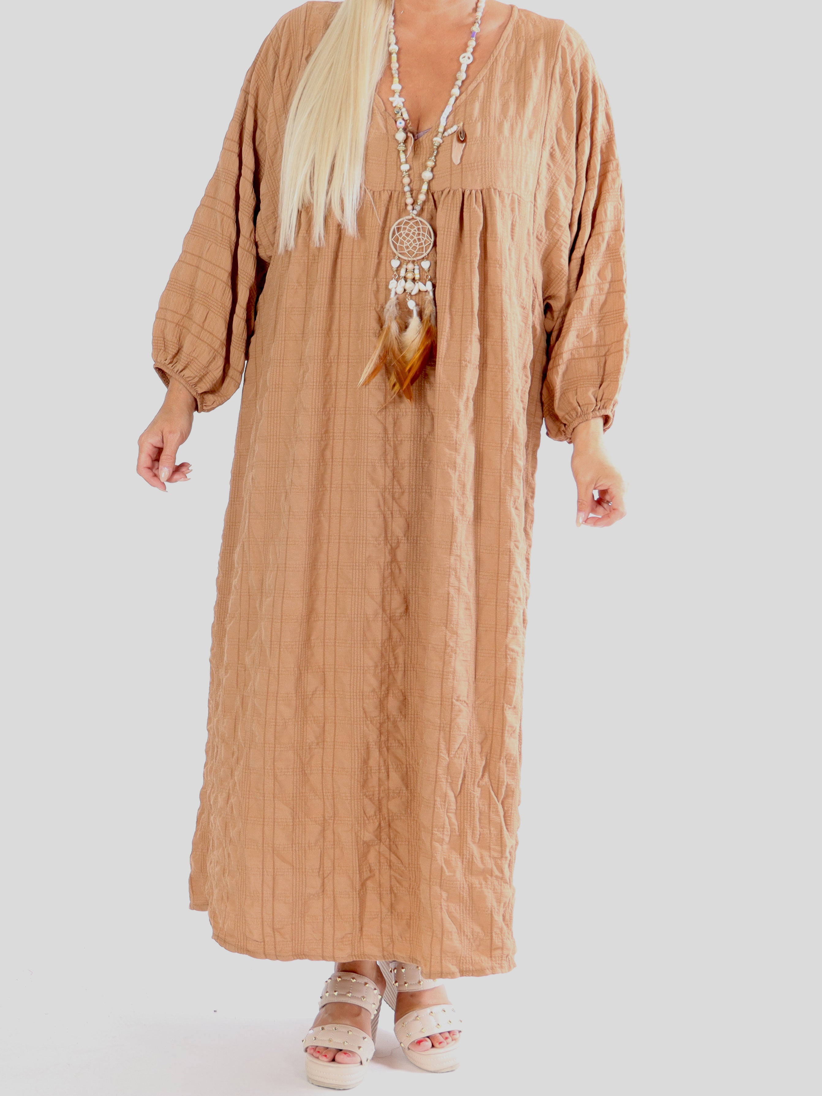 My - Söt plus size klänning i babydoll form